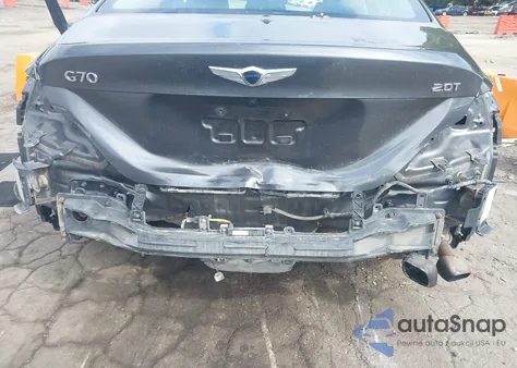 2019 Genesis G70 2.0T Sport from USA, damaged, VIN KMTG24LA2KU012670